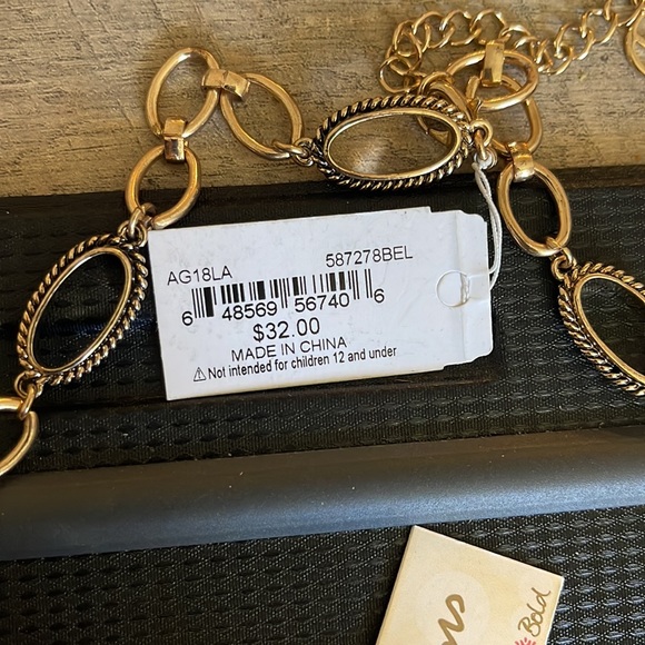 Erica Lyons stone necklace & matching bracelet. - Picture 4 of 4